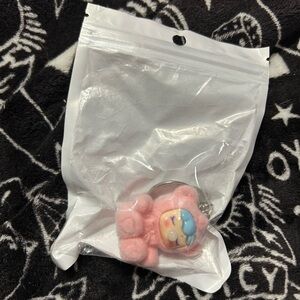 Cute Pink, Green, and Purple Bear Keychains